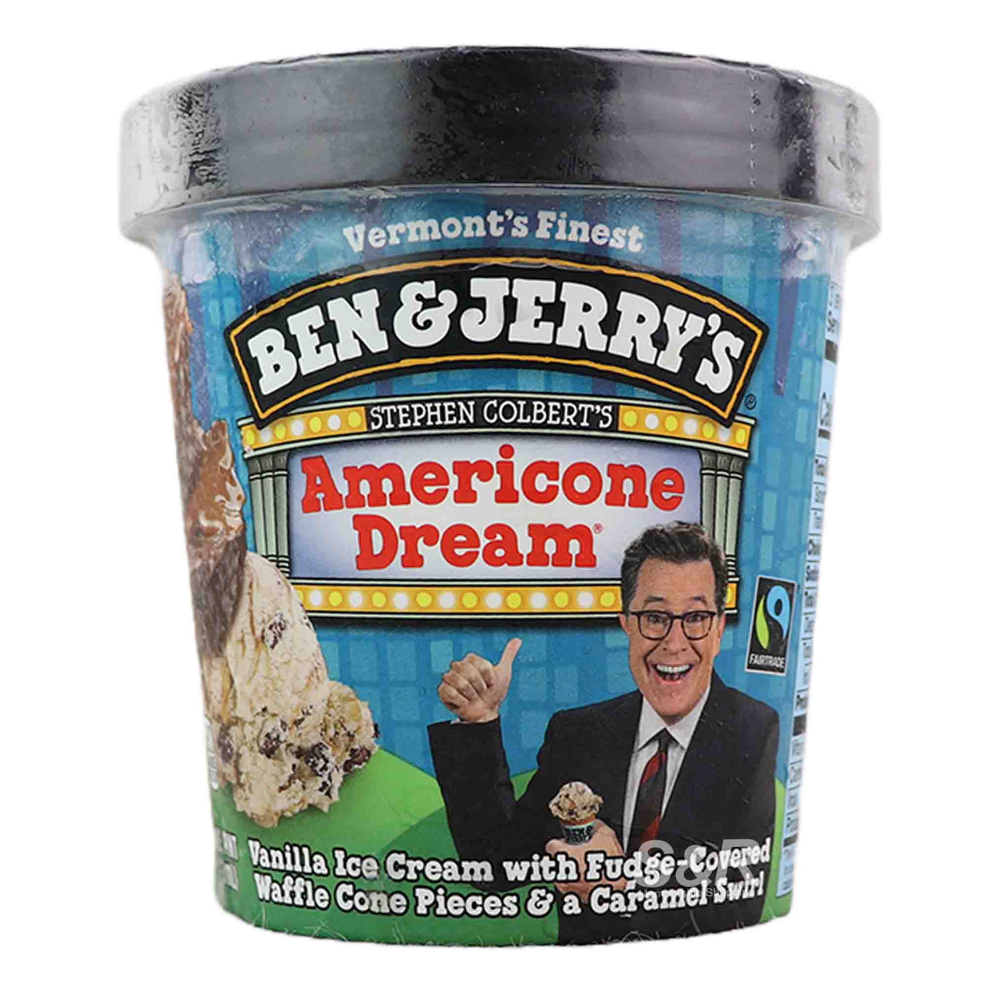 Ben & Jerry's Stephen Colbert's Americone Dream Ice Cream 473mL